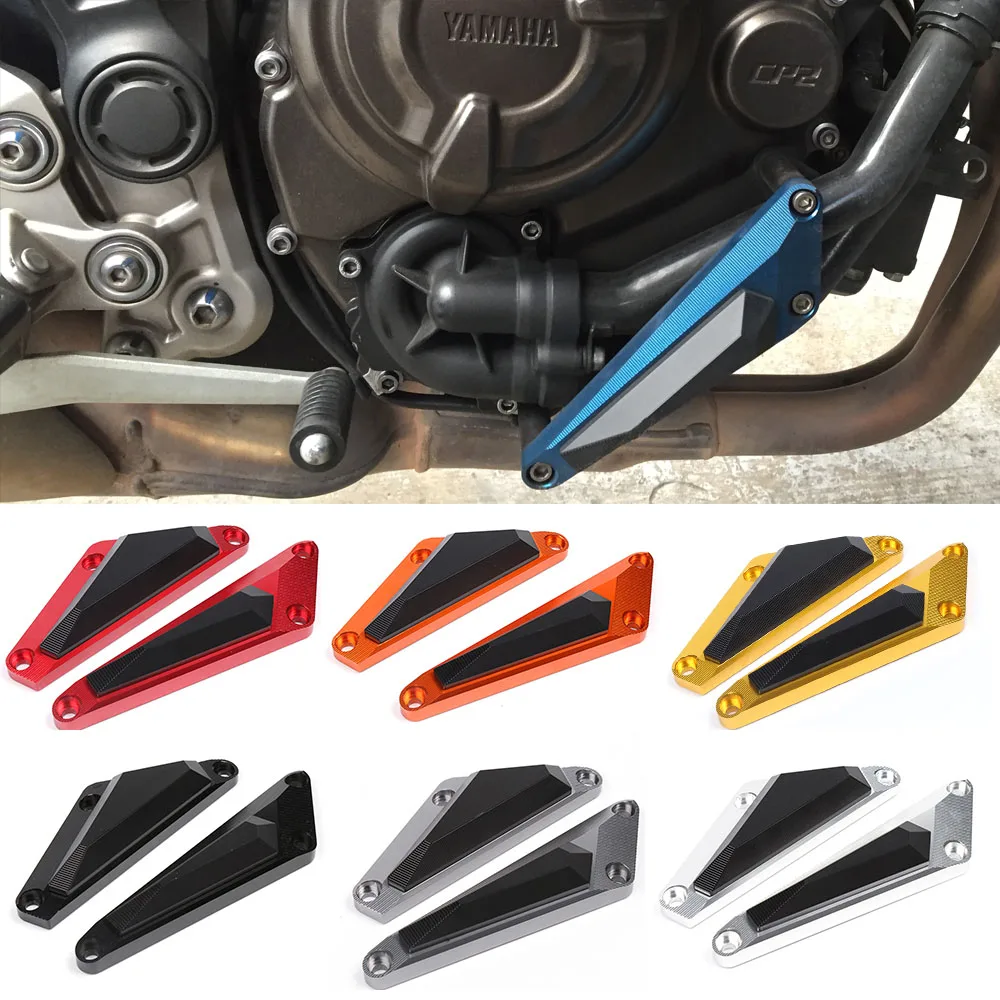 SMOK для Yamaha MT07 MT 07 mt 2014 2016 Мотоцикл с ЧПУ алюминиевая Левая Правая рама корпус