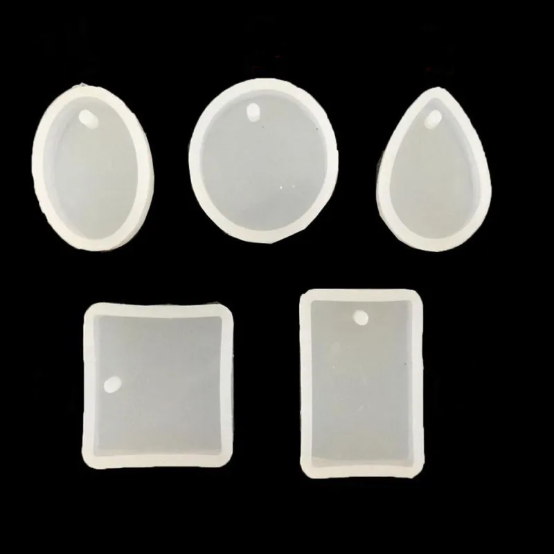 5 шт. ювелирные изделия силиконовые формы форма капли воды Кристалл Алмаз плесень