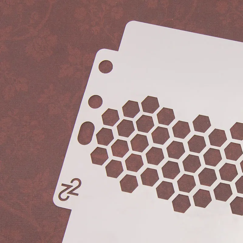 1 шт. Hive ремесло Layering трафареты настенная живопись штампованная для скрапбукинга