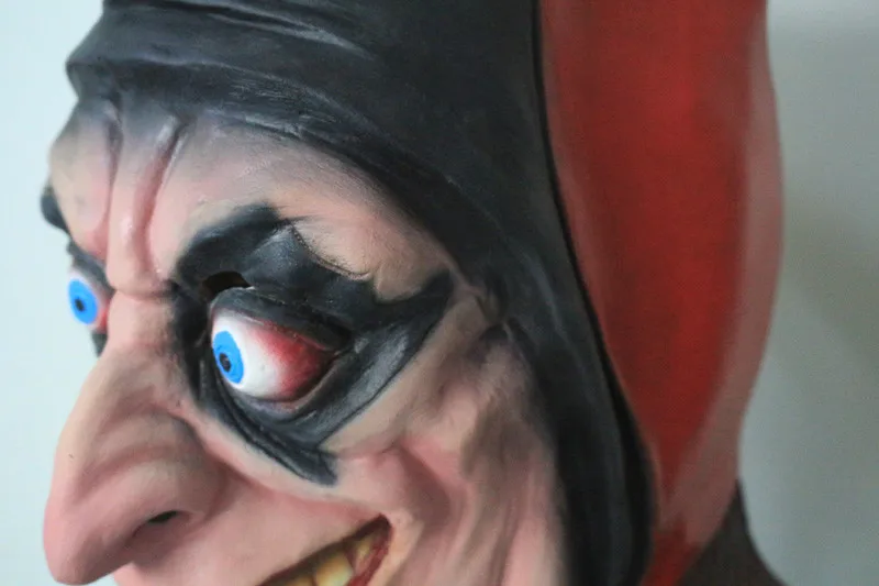 Лидер продаж 2013 потрясающая маска клоуна на всю голову впечатляющий костюм