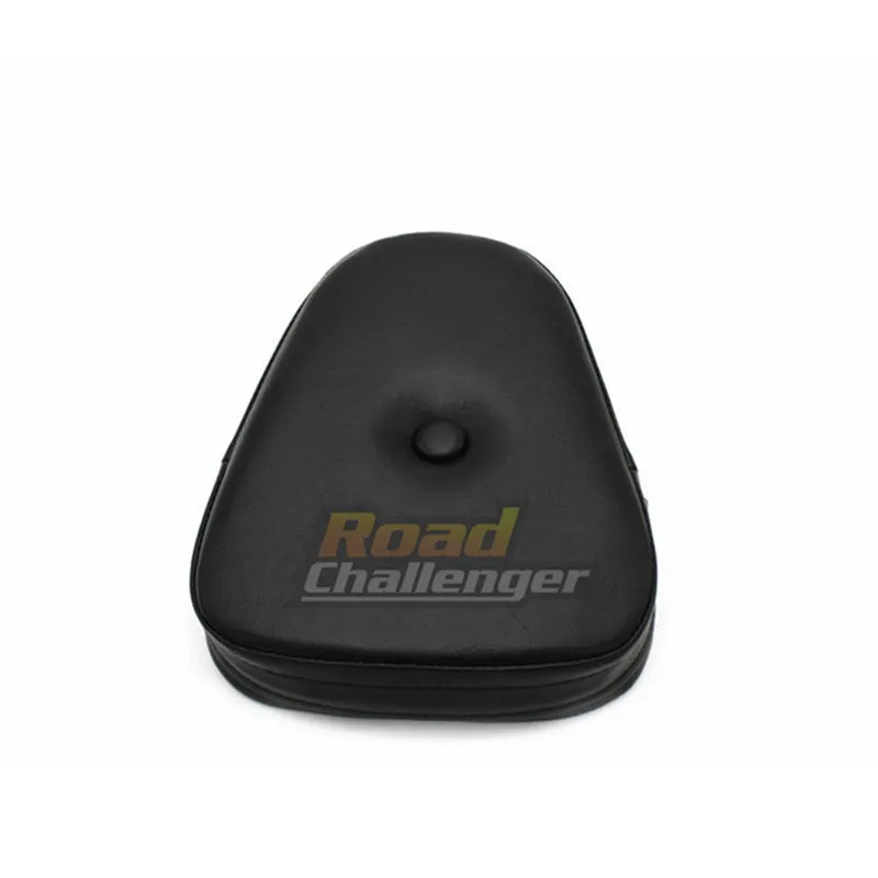 Мотоцикл Универсальный Черный Синтетическая кожа Sissy бар спинки подушка