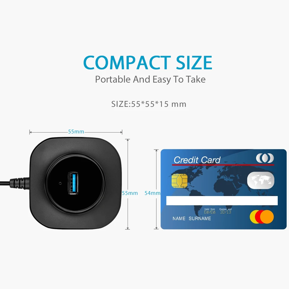 Концентратор USB 3 0 2 разветвитель с несколькими USB-портами для ПК расширитель 4