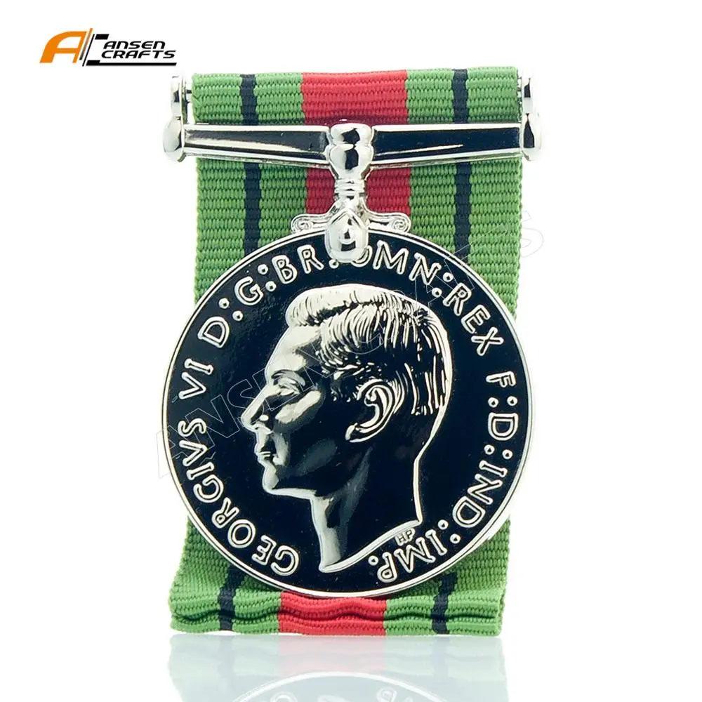 2 мировая война Джордж Ви защита британская военная медаль | Дом и сад