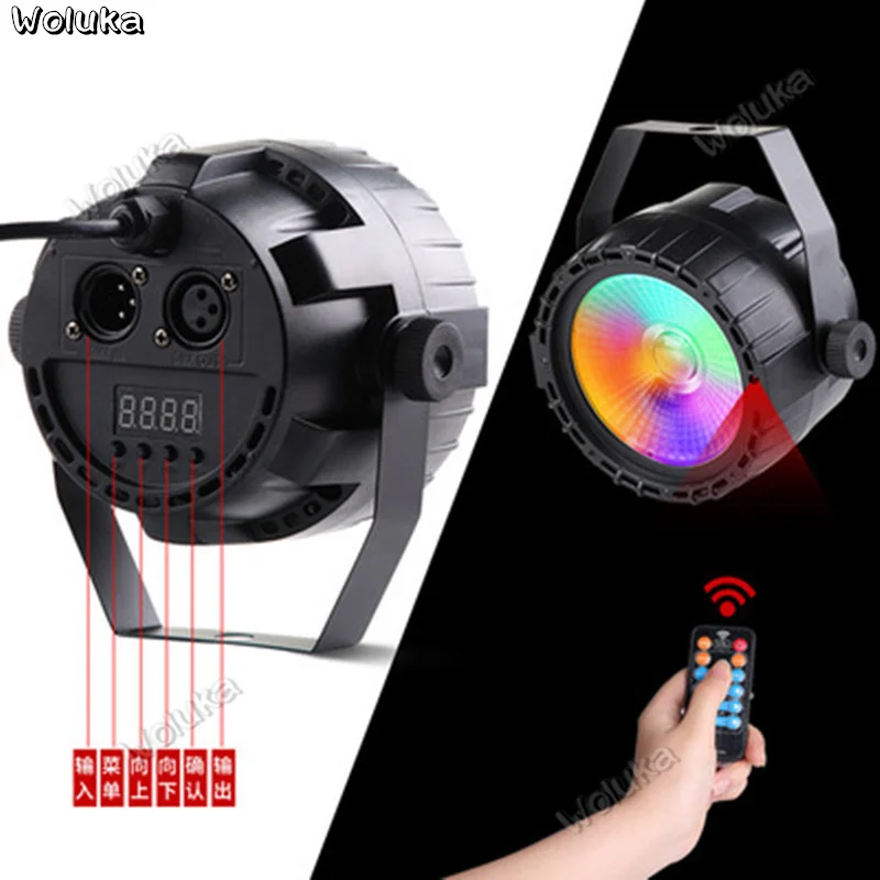 36 шт. новый LED пульт дистанционного управления COB лицевой свет RGB + УФ pa лампа бар