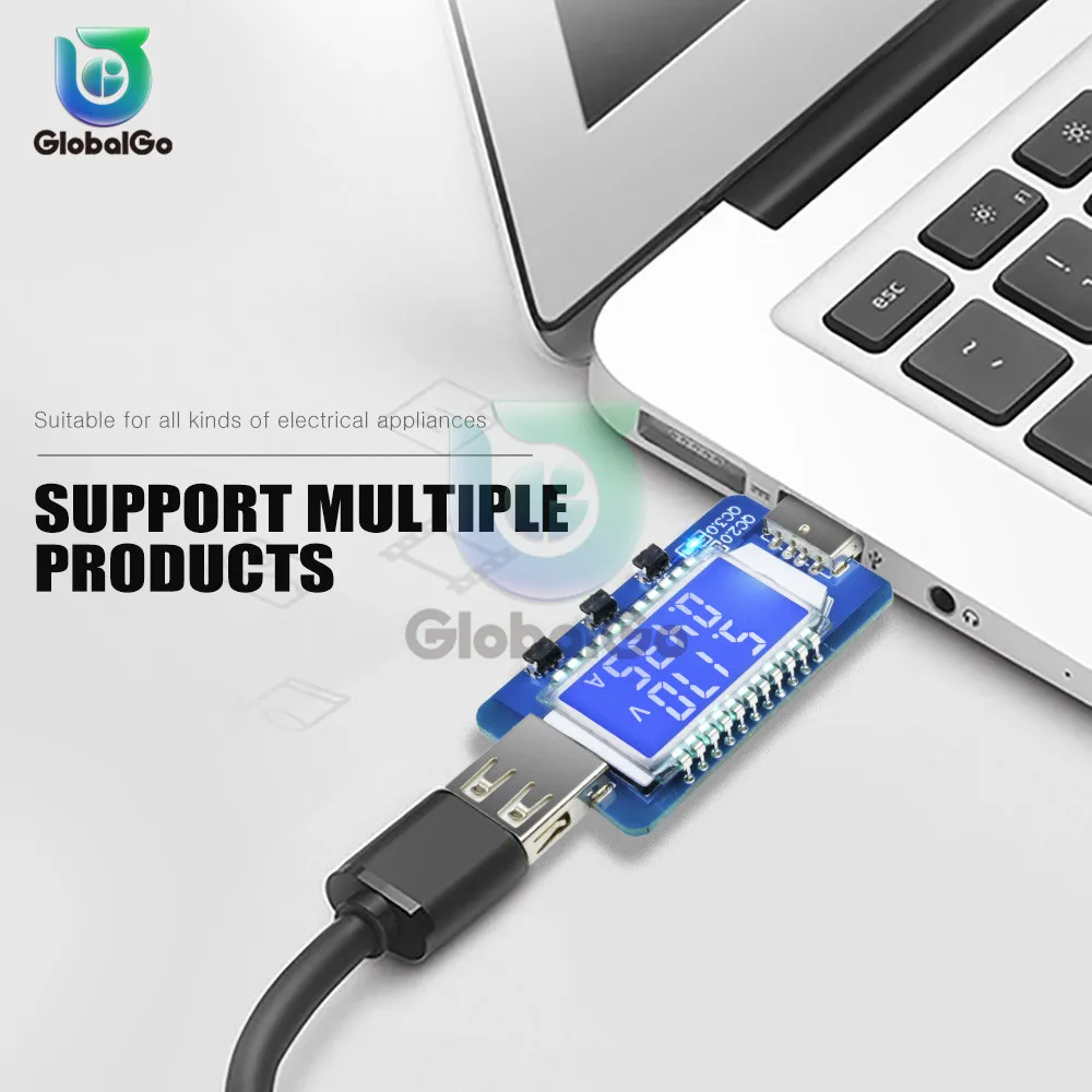 QC3.0 QC2.0 4 V-28 V Электрический афера Мощность триггер ЖК-дисплей цифровой детектор USB тестер Напряжение измеритель тока тестер Вольтметр Амперметр