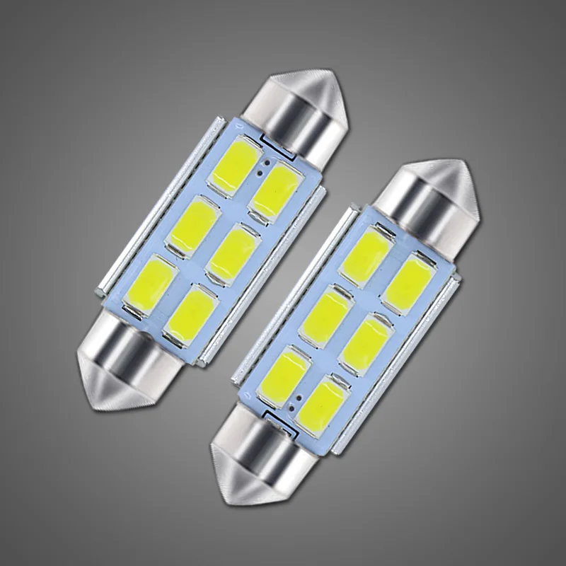 2 шт. светодиодные лампы для номерного знака 36 мм|36mm led bulb|led c5w canbus |
