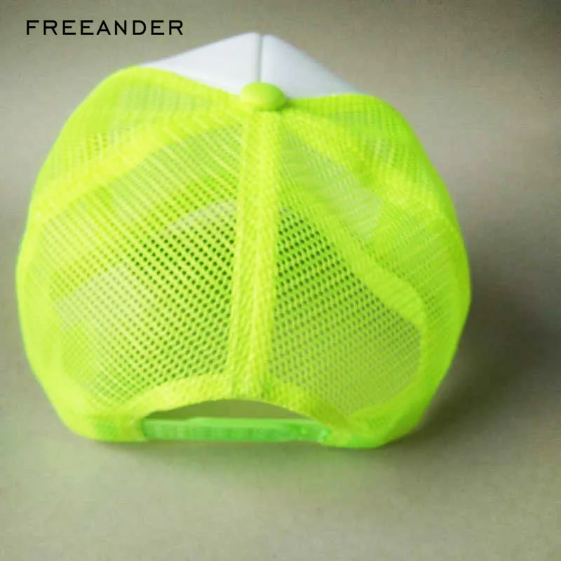 Кепка Freeander сетчатая быстросохнущая для мужчин и женщин Снэпбэк 2018 однотонная