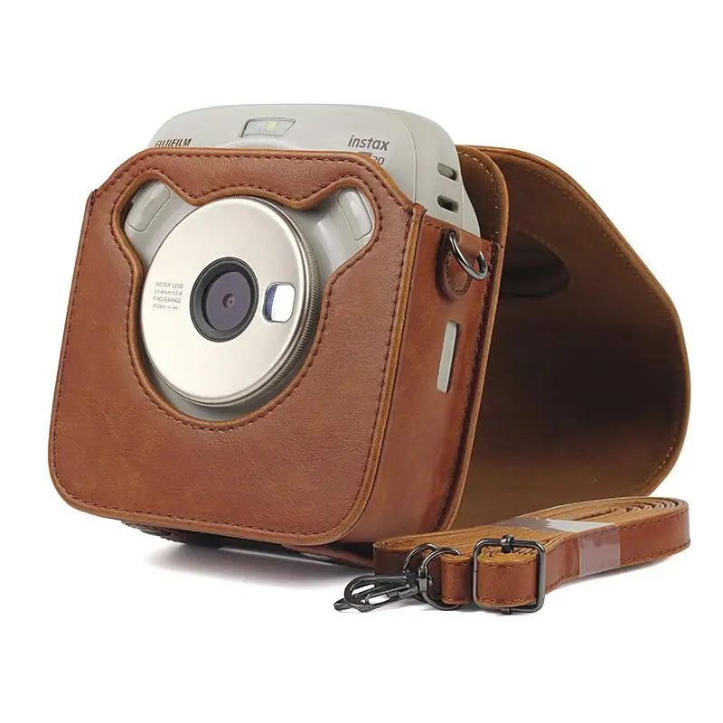 Сумка для камеры FUJIFILM Instax SQUARE SQ20 SQ10 чехол из искусственной кожи Винтажный на