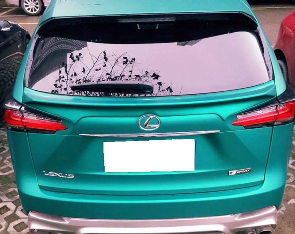 Дизайн Высокое качество ABS материал для LEXUS NX200 NX200T NX300H спойлер на заднее крыло спойлер грунтовка или DIY Краска NX стиль