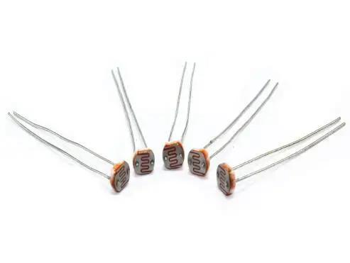 

5506 5516 5528 5537 5539 5549 5649 Light Dependent Resistor LDR 5MM Photoresistor Photoconductive resistance Fuse x 1000PCS