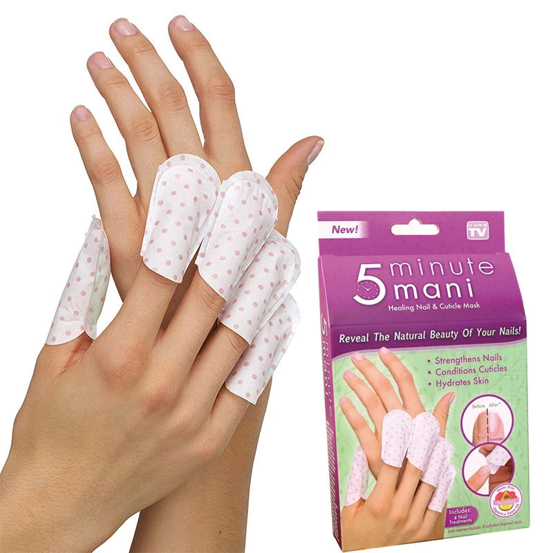 Минуту Исцеление ногтей кутикулы Маска яркий ремонт Масло для гриб лечения