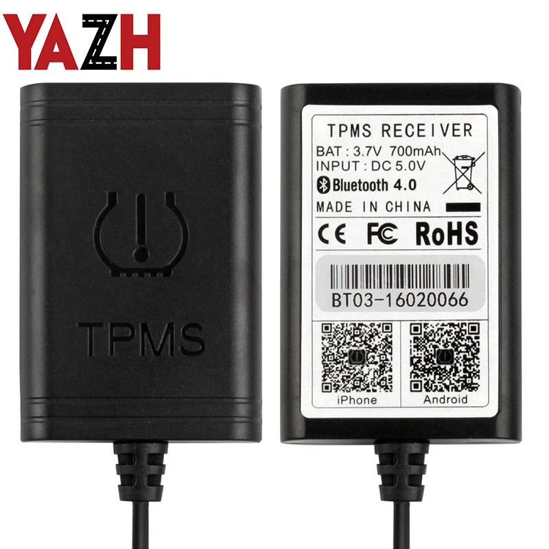 Новинка 2020 автомобильная система мониторинга давления в шинах YAZH USB подключи и