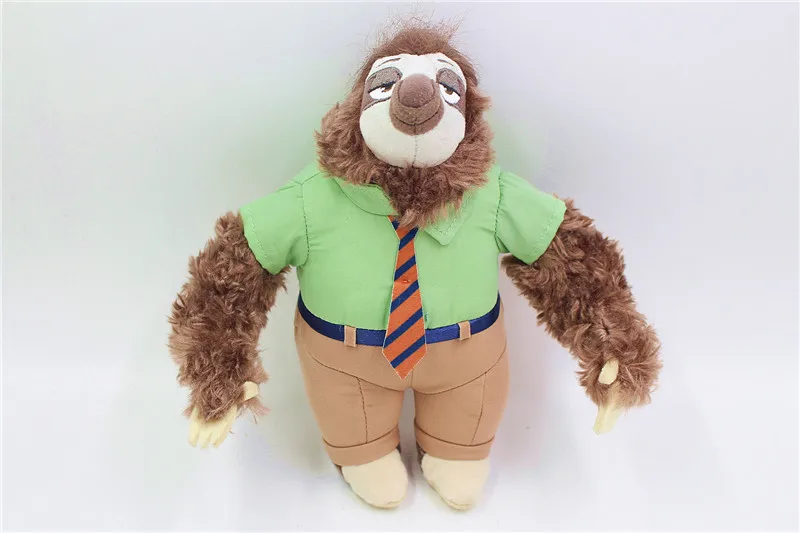 Новый мультфильма &quotзверополис&quot флэш-Плюшевый Ленивец чучело 9 &quotмягкие