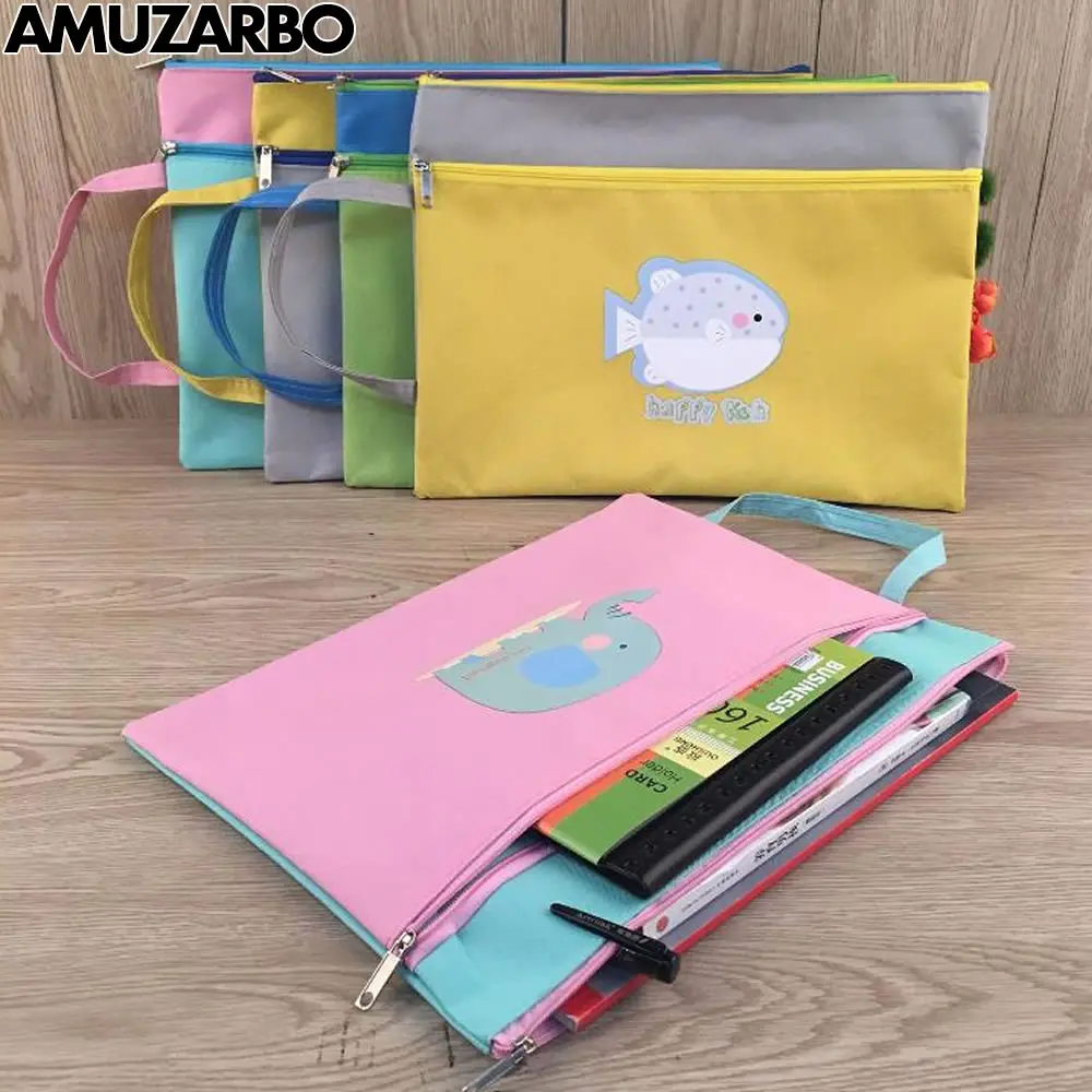 Цветная сумка с двойной молнией водонепроницаемая ткань Оксфорд практичная