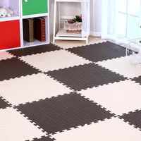 JCC Leaf Pattern Baby EVA Foam Puzzle Play Mat /kids Rugs carpet  Interlocking Exercise Floor for children Tiles 60*60*1.2cm