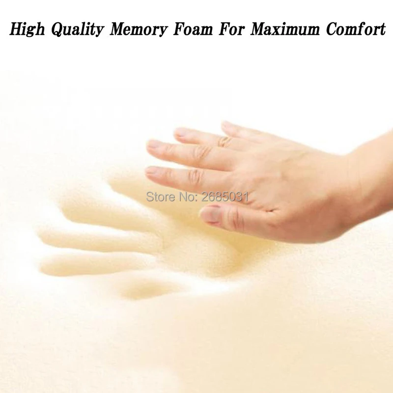 HuiER Memory Foam поясничной Поддержка подушка массаж талии подушки сиденья автомобиля