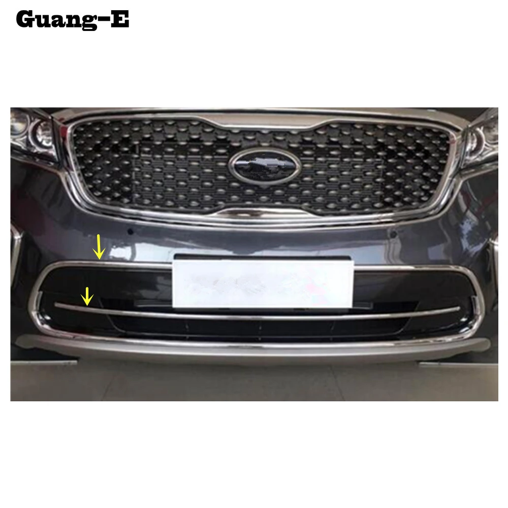 Для Kia Sorento L 2015 2016 2017 корпус автомобиля ABS хромированный номерной знак Отделка
