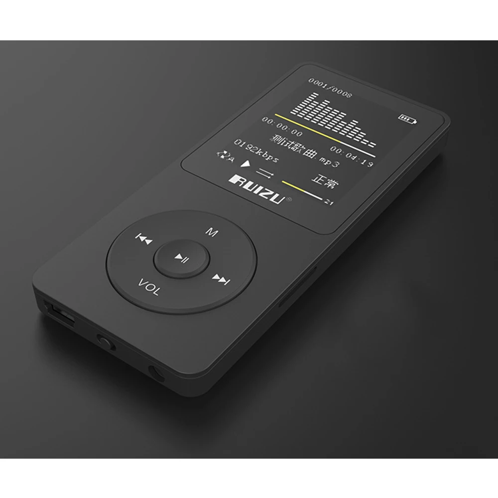 Новинка 2017 ультратонкий MP3 плеер 8 ГБ экран 1 дюйма электронная книга календарь