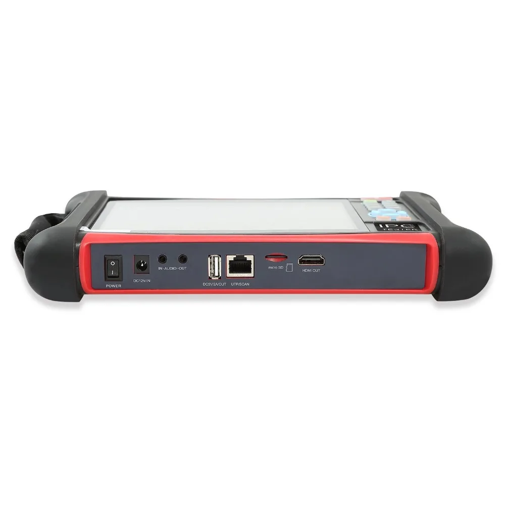 X7 7 дюймов ip-камера Тестер CCTV тестер с SDI/TVI/AHD/CVI/POE/wifi/4 к H.265/HDMI In& Out/R45 TDR/обновление прошивки обновлено