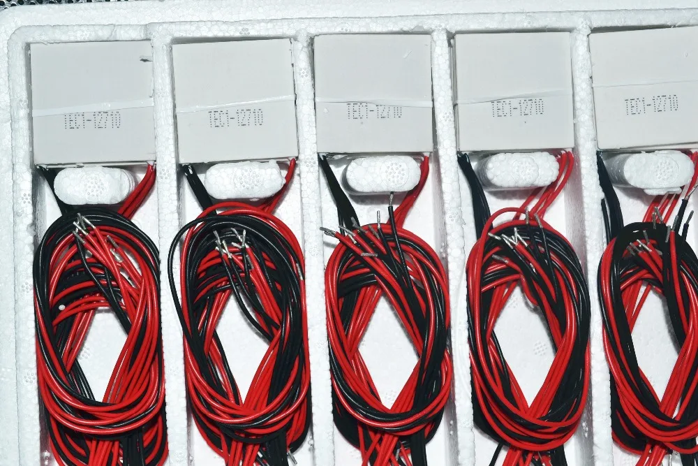 

100w Tec1 12710 12v 10a Tec Термоэлектрический охладитель Пельтье (tec1-12710)