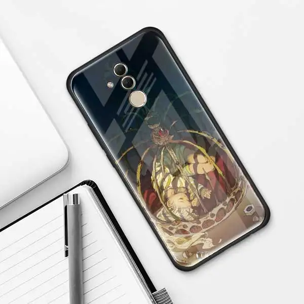 011 Чехол из закаленного стекла для huawei P30 Pro P10 P20 P30 Lite mate 10 20 Pro Honor 20 Pro 8X чехол s - Цвет: 011