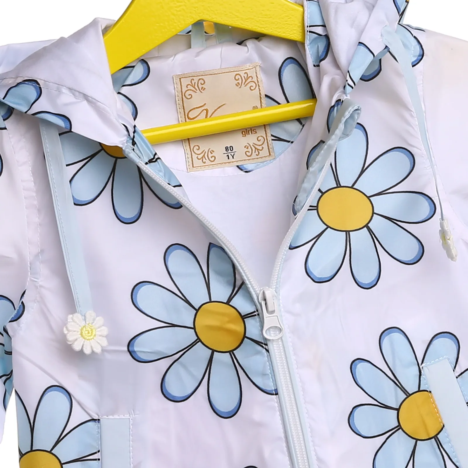 Ebebek Verscon Daisy/дождевик с принтом для маленьких девочек| |
