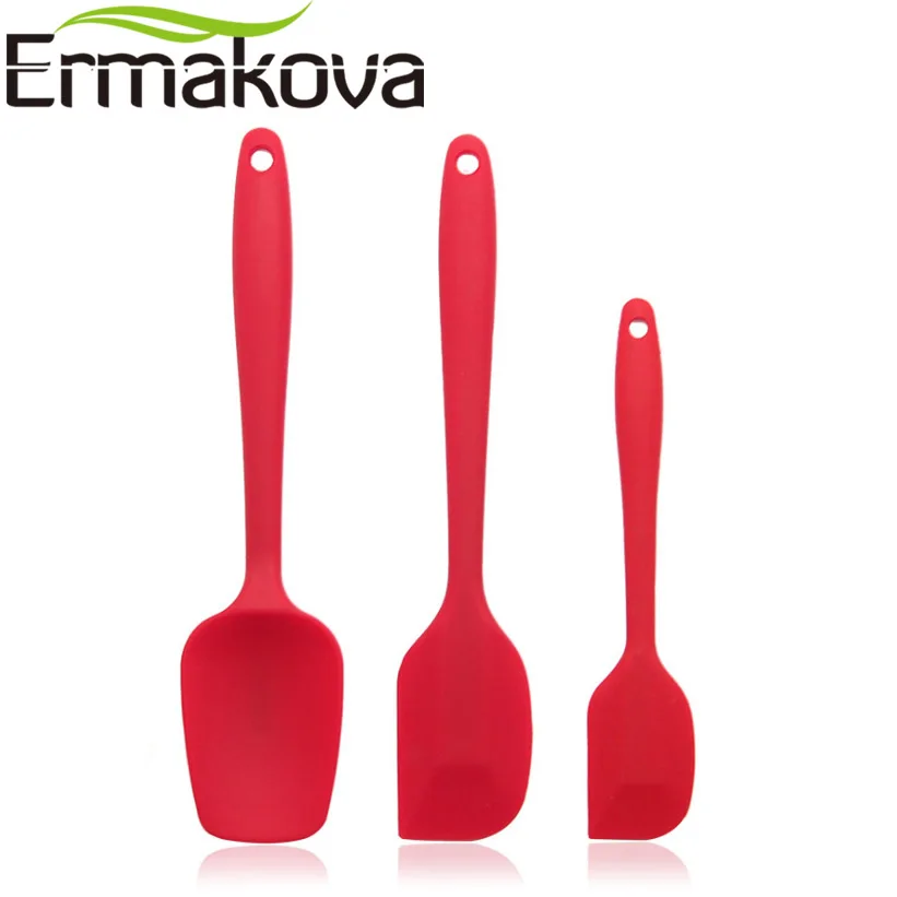 Силиконовая лопатка ERMAKOVA 3 шт./компл. набор посуды для выпечки смеси кондитерских