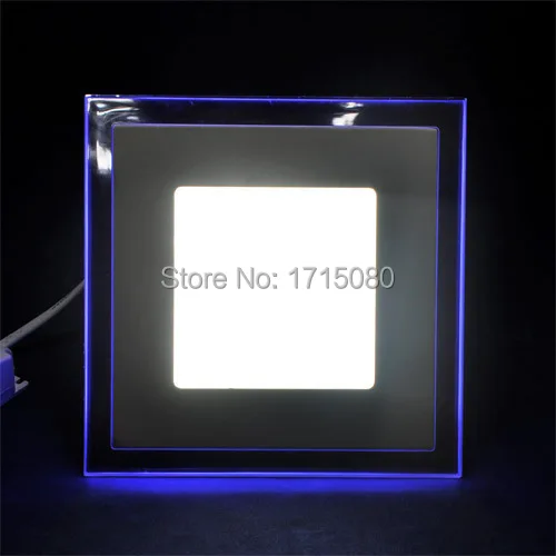 Синхронный квадратный светодиодный панельный светильник 15 Вт акриловый +