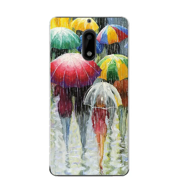 Мягкий прозрачный чехол для телефона из ТПУ Ballon Nokia3 5 6 8 N540 N640 N535 N830 Мандала птица