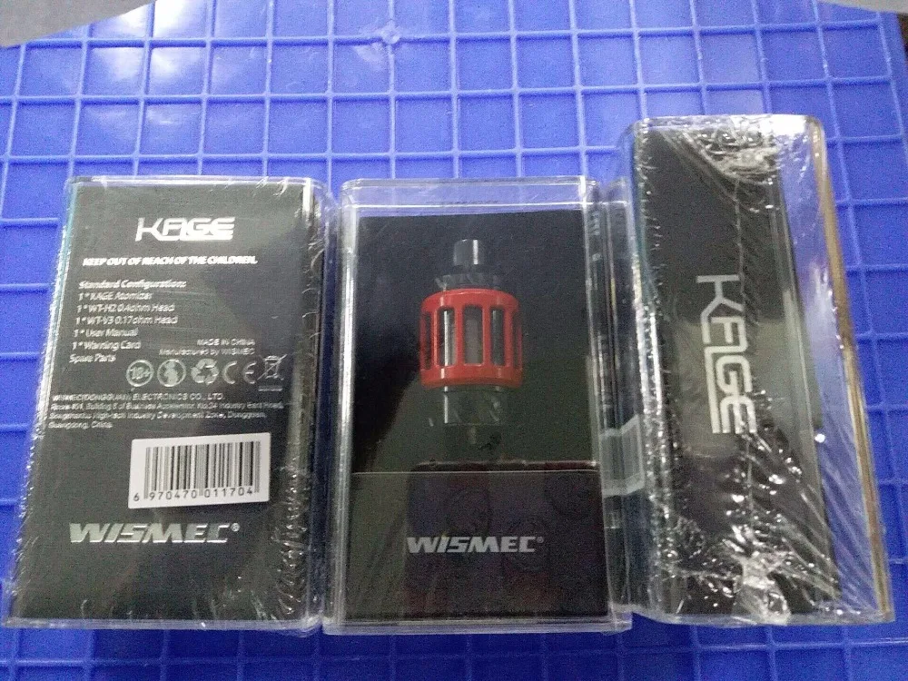 Оригинальный WISMEC распылитель KAGE бак 2 8 мл жидкости для электронных сигарет