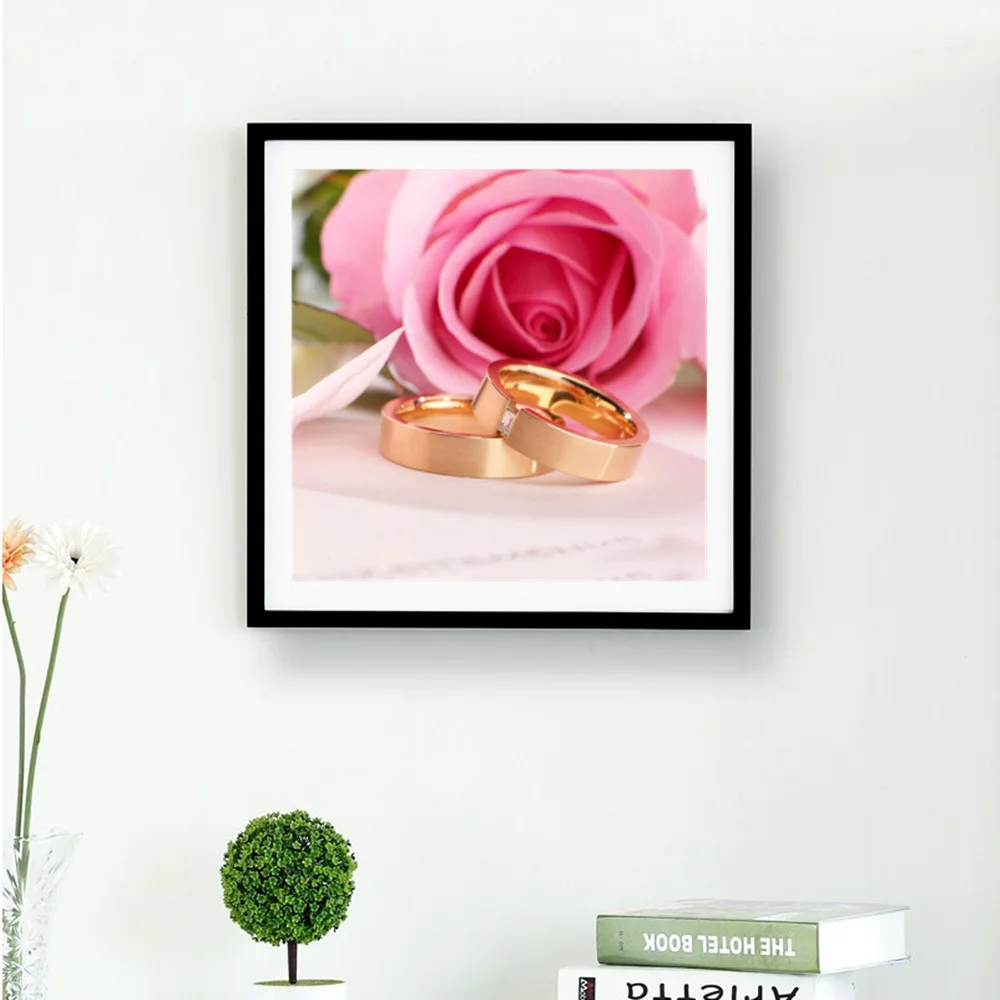 Сделай Сам новый 5D алмазная картина булавка цветок кольцо|Алмазная мозаика и