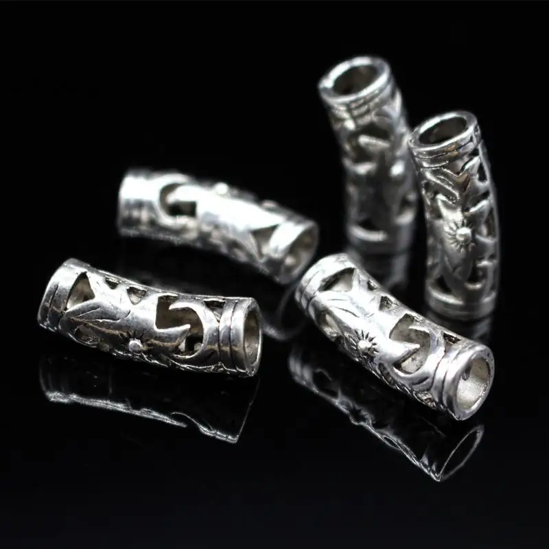 Бусины разделители серебряные в античном стиле 22 х7 мм|jewelry making|antique silverlot lot |
