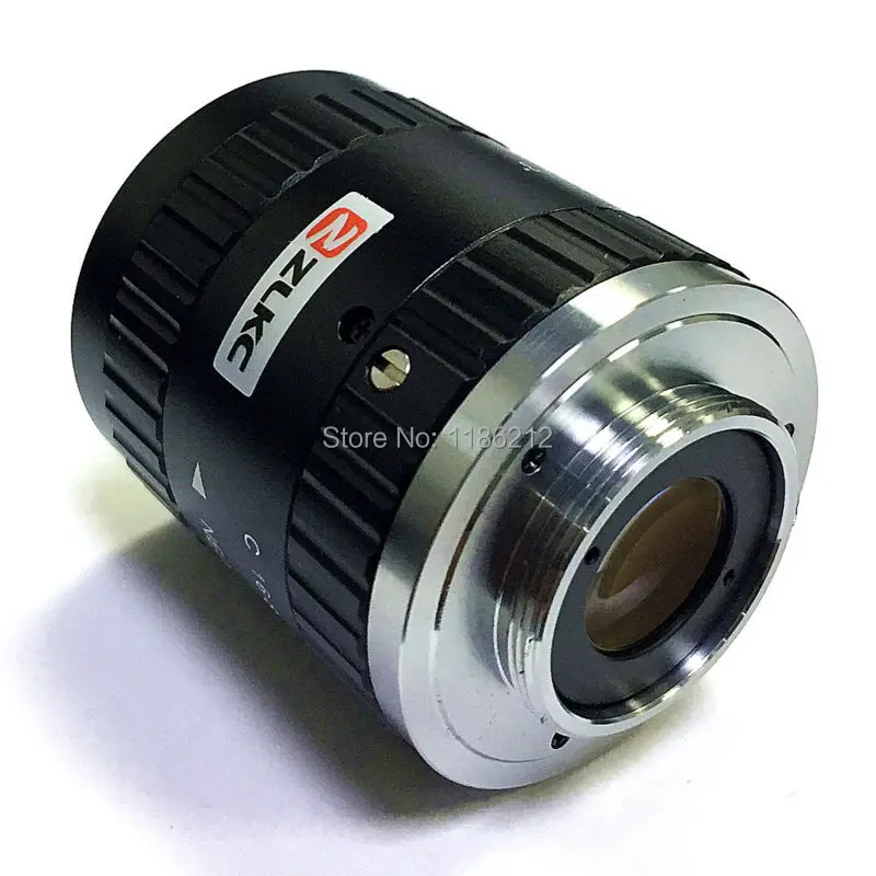 5 мегапикселей C Mount 35 мм 2/" F1.4 FA/Машинное видение объектив с фиксированным фокусным расстоянием промышленная камера ручная Радужная линза с низким искажением