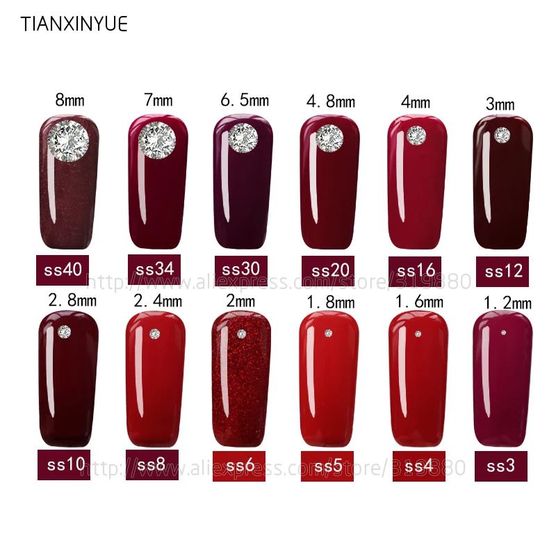 Ярсветильник клей TIANXINYUE для телефона со стразами|non hot|light siamrhinestones non hot fix |