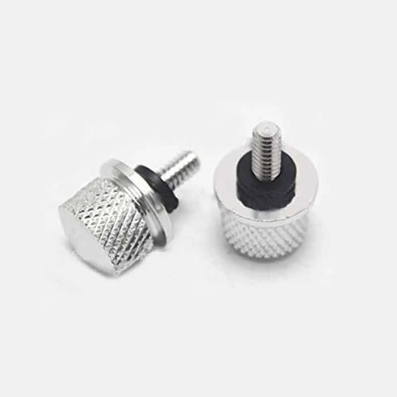 Mansuo 6mm Aluminum Motorcycle Rear Seat Bolt Billet for Sportster Street Glide Black | Автомобили и мотоциклы