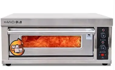 Однослойная электрическая домашняя печь для пиццы 12-дюймовая из нержавеющей