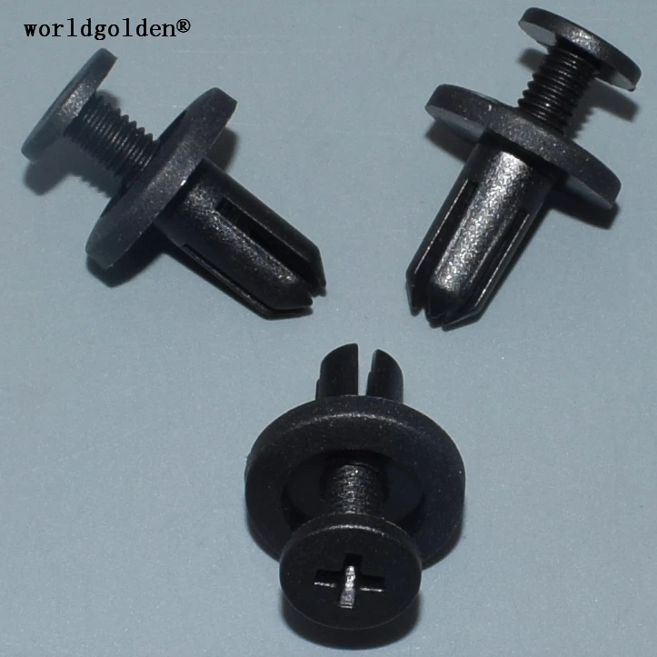 Worldgolden, 100 шт., автомобильные крепежи для Honda 90505-SD4-003 (90684SA50030)