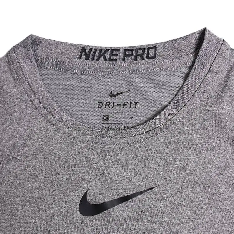 Оригинальный Новое поступление 2018 NIKE как M NP TOP SS COMP Для мужчин футболки с коротким