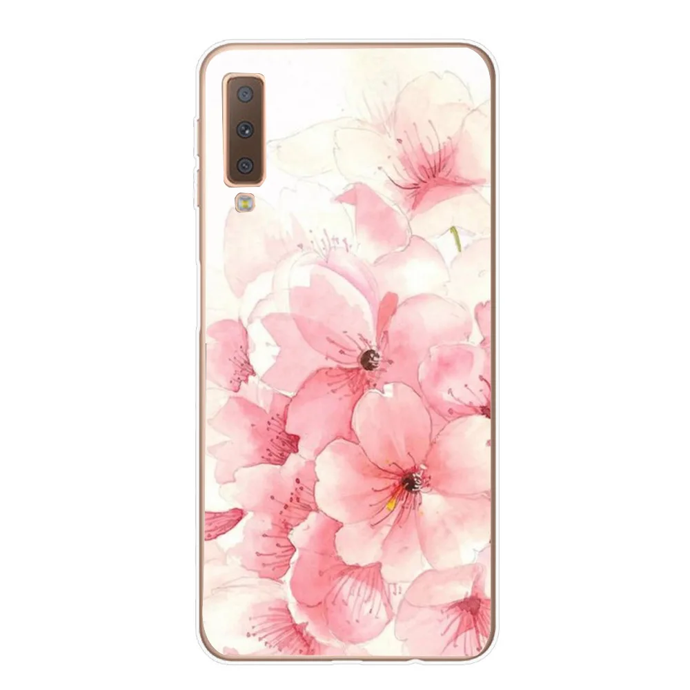 Для Samsung A7 2018 A750 A750F 6 0 дюймов силиконовый роскошный мягкий чехол для Galaxy Note 9 S9 Plus J4