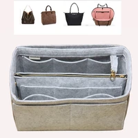 fitsartsy mm alma mmmelieiena mmfelt insert bag organizer purse insert organizer handbag bag in bagwdetachable zip pocket