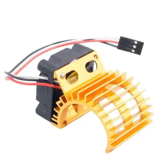 5 цветов RC HSP Alum 380 390 радиатор двигателя DC 7 2 V Бесщеточный вентилятор для грузовика