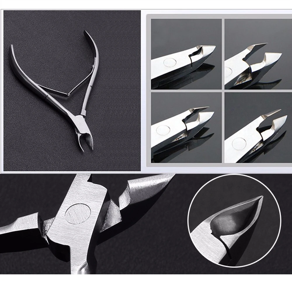 Инструмент для ухода за ногами из нержавеющей стали ножницы ногтей щипцы ног