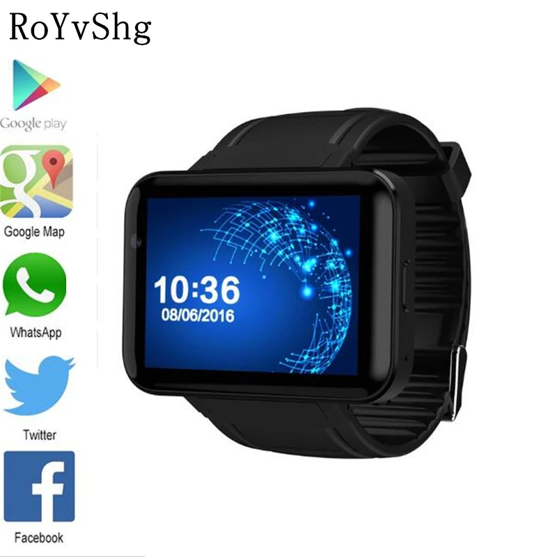 Смарт-часы Talk Band Bluetooth 2,2 дюймов Android OS 3g Smartwatch телефон двухъядерный 1,2 ГГц 512 Мб ОЗУ 4 Гб ПЗУ камера WCDMA gps