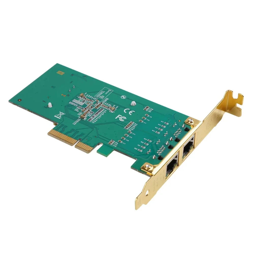 ORICO сетевые карты PCI-E 10 M/100 M/1000 M RJ45 Gigabit Ethernet сетевой адаптер LAN 2 порта 1000Mpbs супер скоростная PCI Express карта