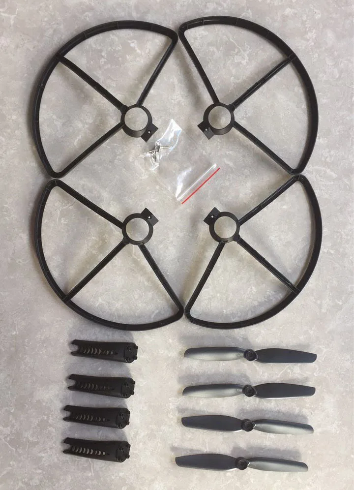 Запасные части для квадрокоптера MJX B5W F20 Bugs 5W JJRC JJPRO X5 RC пропеллеры защита лезвия