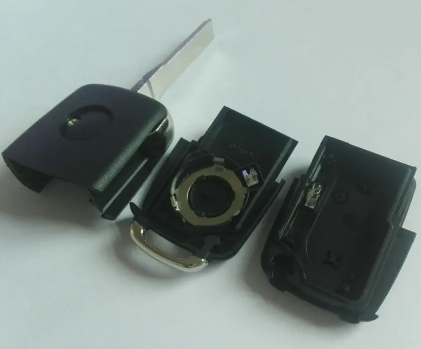 Корпус для автомобильного ключа пульта с логотипом 2 кнопки Volkswagen VW Golf 4 5 6 Passat Jetta