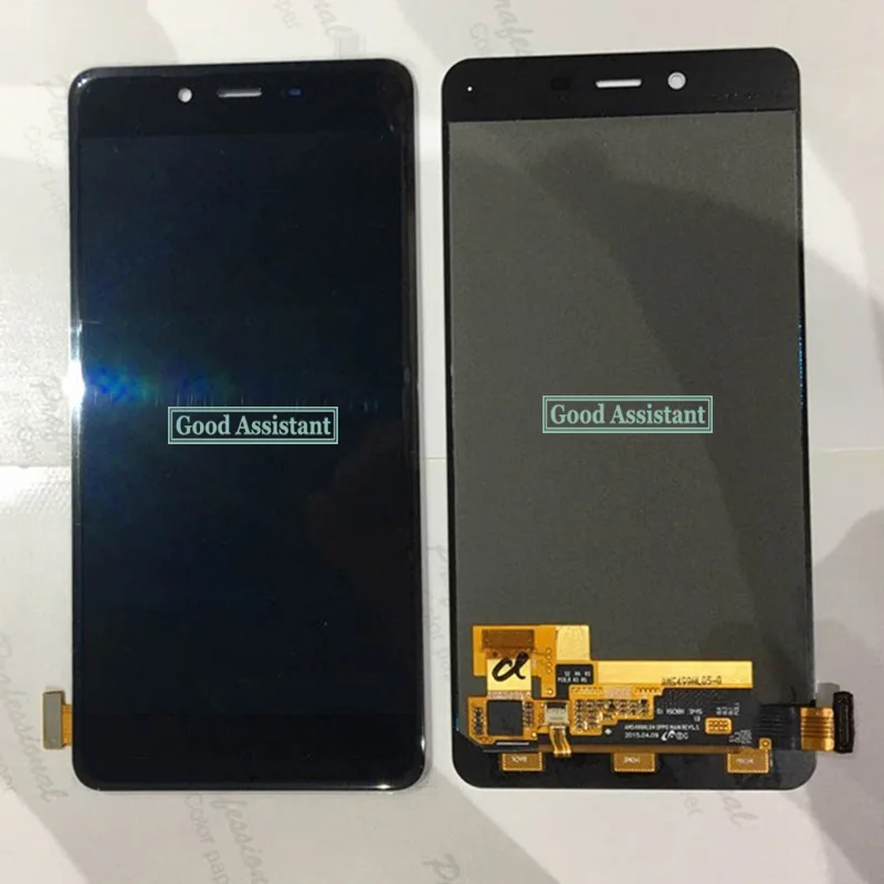 Высокое качество черный/белый 5,0 дюймов для OnePlus X E1001 E1003 ЖК-дисплей+ сенсорный дигитайзер экран стекло сборка Замена