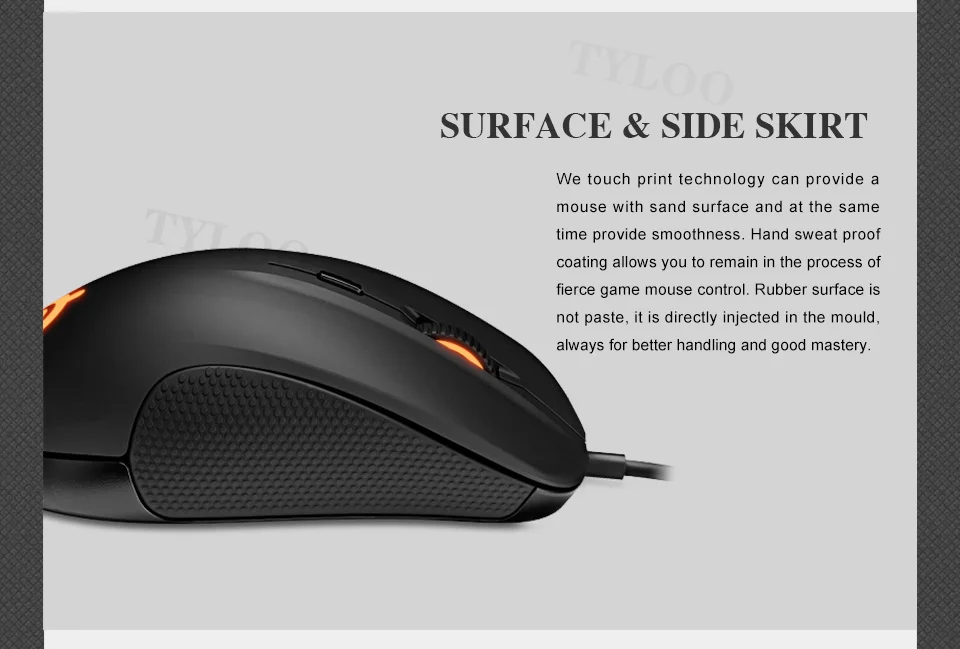 Оригинальная игровая мышь Steelseries Rival 300 CSGO Fade Edition с оптическим градиентом 6500CPI в розничной упаковке