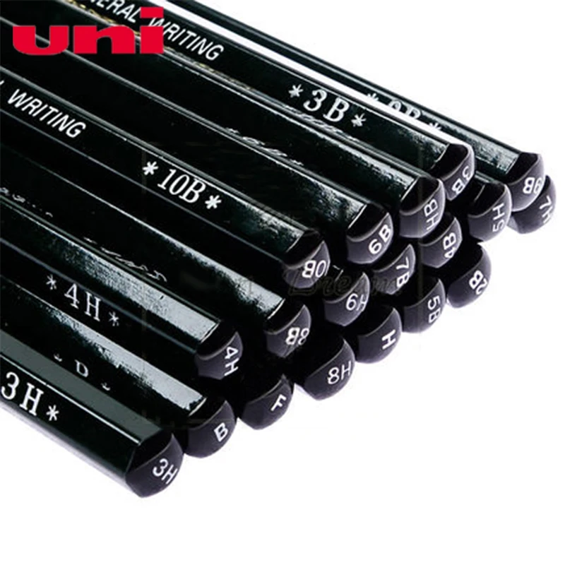 9 шт. Uni Mitsubishi 9800 пенал для рисования и черчения H 2H 3H 4H 5H 6H 7H 8H HB F B 2B 3B 4B 5B 6B 7B 8B 9B