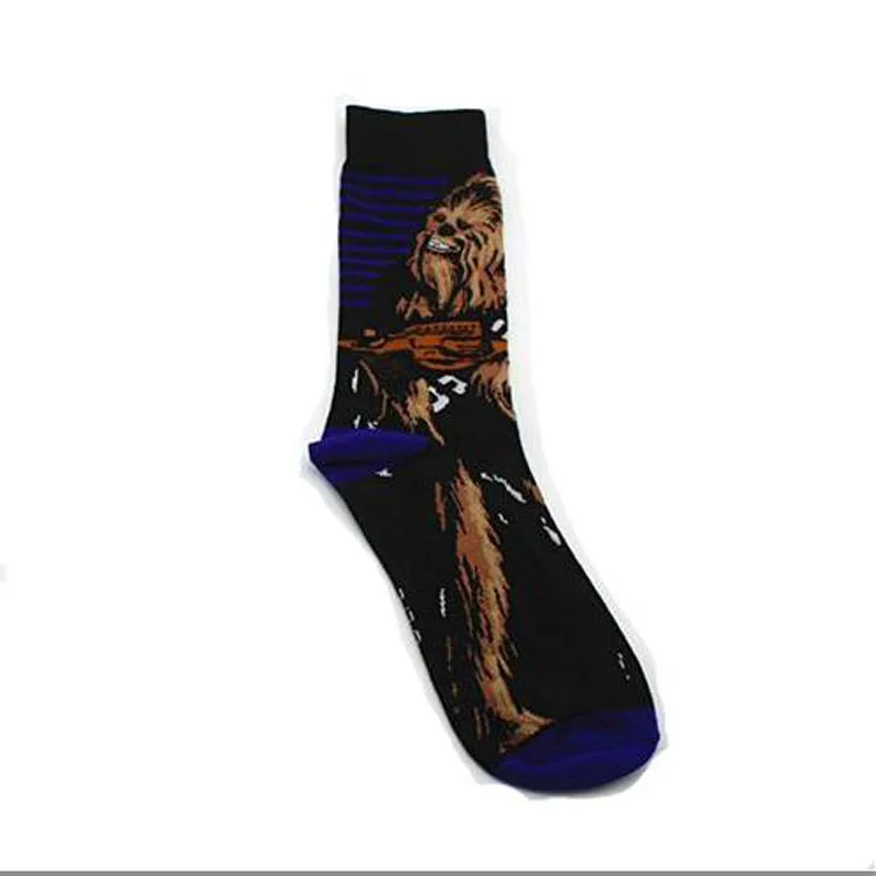 Звездные войны последние джедай Модные женские носки хлопковые с забавным